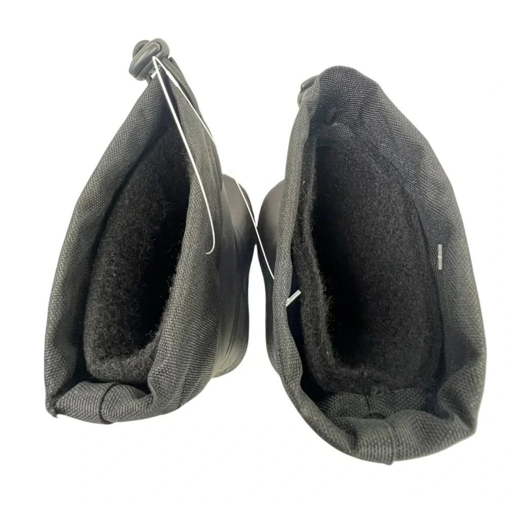 Wonder Nation‎ Unisex Size 9 Black Winter Insulated To -25 degrees Rubber Boots
